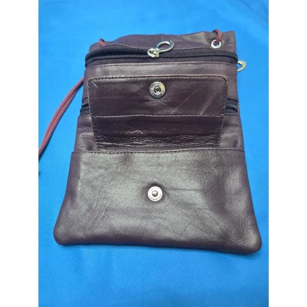 Unbranded leather passport